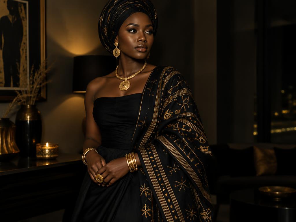 Illustrative fashion photograph; not a specific person or label