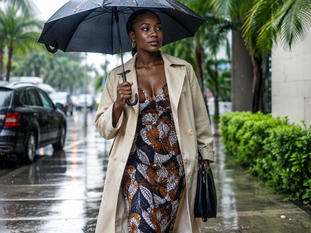 Illustrative fashion photograph; not a specific person or label